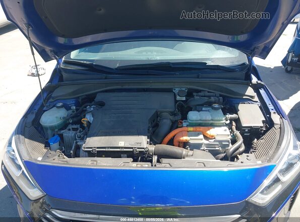 KMHC75LD5KU135843 2019 HYUNDAI IONIQ PLUG-IN HYBRID Blue Հետևի տեսք