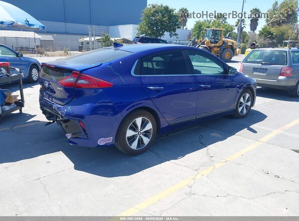 KMHC75LD5KU135843 2019 HYUNDAI IONIQ PLUG-IN HYBRID Blue Հետևի աջ