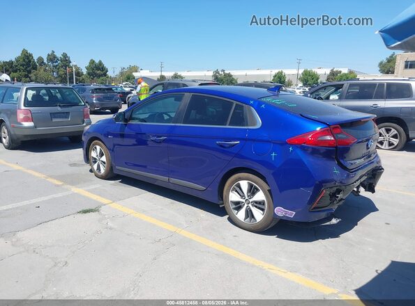 KMHC75LD5KU135843 2019 HYUNDAI IONIQ PLUG-IN HYBRID Blue Հետևի ձախ