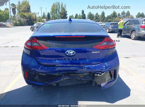KMHC75LD5KU135843 2019 HYUNDAI IONIQ PLUG-IN HYBRID Blue 