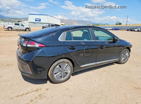 KMHC75LD9NU281487 2022 HYUNDAI IONIQ Black Tył prawy