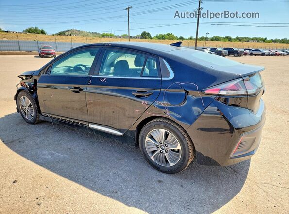 KMHC75LD9NU281487 2022 HYUNDAI IONIQ Black Tył lewy