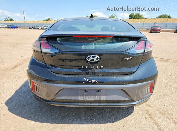 KMHC75LD9NU281487 2022 HYUNDAI IONIQ Black Widok z tyłu