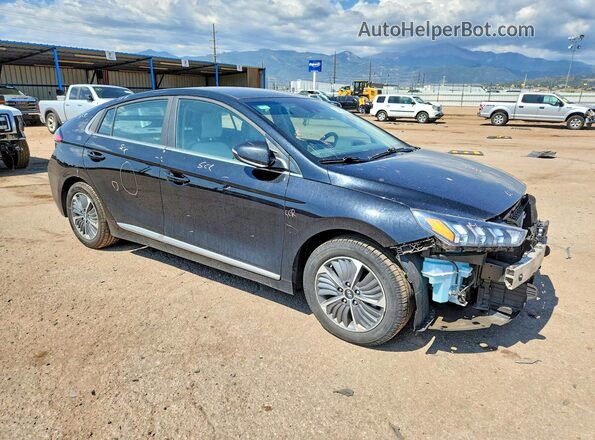 KMHC75LD9NU281487 2022 HYUNDAI IONIQ Black Przód prawy