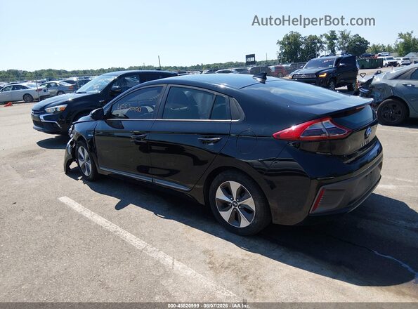 KMHC75LH3KU045657 2019 HYUNDAI IONIQ ELECTRIC Black Задня ліва чверть