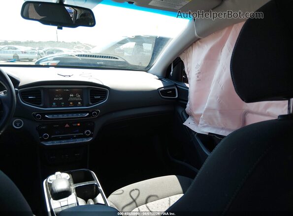 KMHC75LH3KU045657 2019 HYUNDAI IONIQ ELECTRIC Black Вид салону спереду