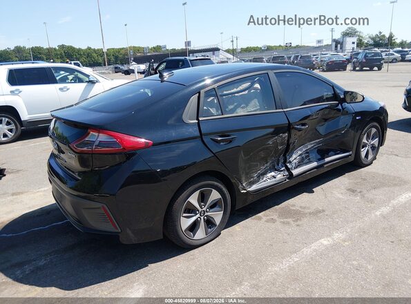 KMHC75LH3KU045657 2019 HYUNDAI IONIQ ELECTRIC Black Задня права чверть