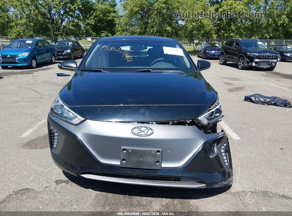 KMHC75LH3KU045657 2019 HYUNDAI IONIQ ELECTRIC Black Вид щитка приладів