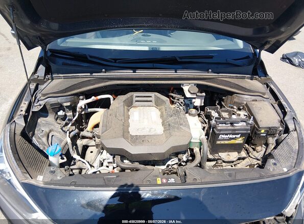 KMHC75LH3KU045657 2019 HYUNDAI IONIQ ELECTRIC Black Вид ззаду