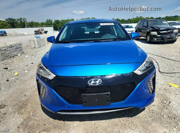 KMHC75LH9JU027128 2018 HYUNDAI IONIQ Синий Вид спереди