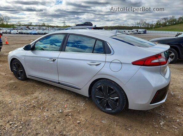 KMHC85LC0HU036070 2017 HYUNDAI IONIQ Silver Tył lewy