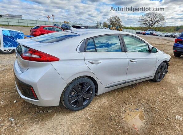 KMHC85LC0HU036070 2017 HYUNDAI IONIQ Silver Tył prawy