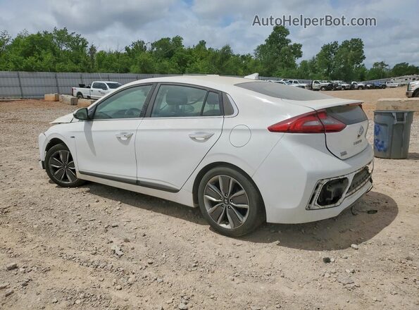 KMHC85LC0JU084173 2018 HYUNDAI IONIQ White უკანა მარცხენა