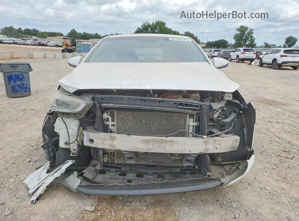 KMHC85LC0JU084173 2018 HYUNDAI IONIQ White წინა ხედი