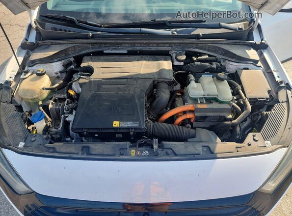 KMHC85LC2HU048950 2017 HYUNDAI IONIQ White Սալոնի հետևի տեսք