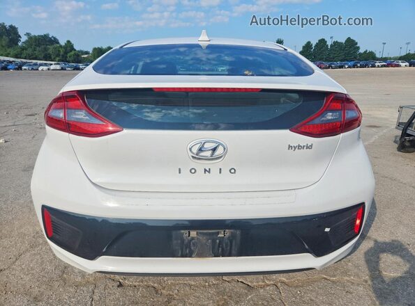 KMHC85LC2HU048950 2017 HYUNDAI IONIQ White Հետևի տեսք