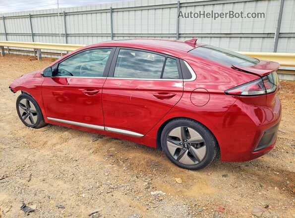 KMHC85LC3MU256667 2021 HYUNDAI IONIQ Красный Задняя левая четверть