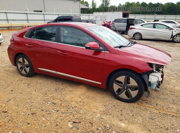 KMHC85LC3MU256667 2021 HYUNDAI IONIQ Красный Передняя правая четверть