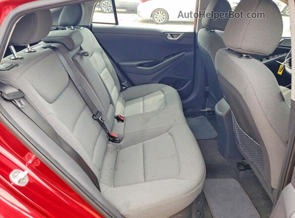 KMHC85LC3MU256667 2021 HYUNDAI IONIQ Красный Вид задних сидений