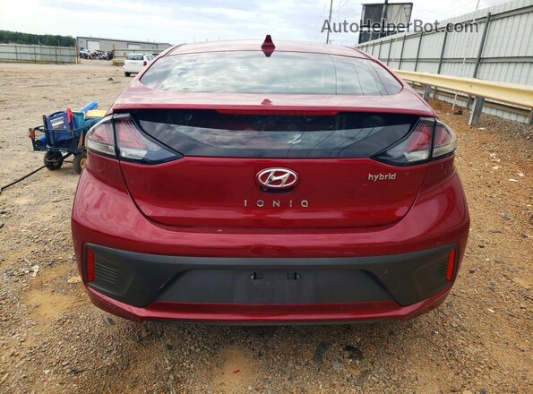 KMHC85LC3MU256667 2021 HYUNDAI IONIQ Красный Вид сзади
