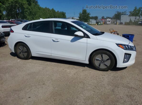 KMHC85LC3NU282882 2022 HYUNDAI IONIQ White Передня права чверть