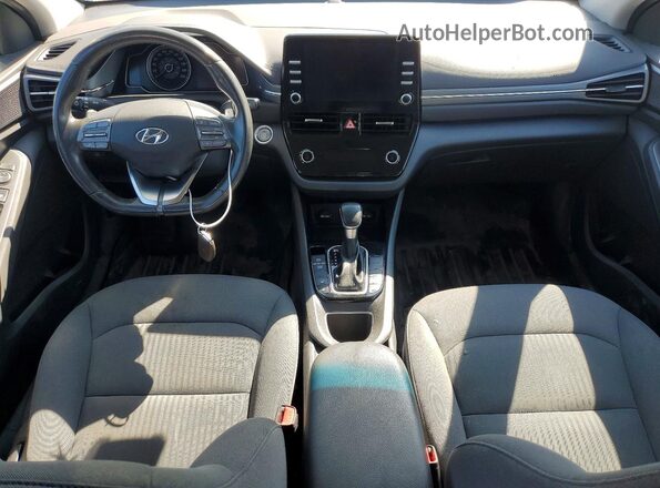 KMHC85LC3NU282882 2022 HYUNDAI IONIQ White Вид панелі приладів