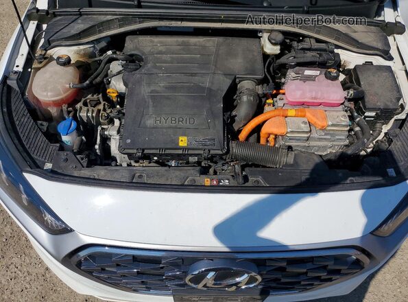KMHC85LC3NU282882 2022 HYUNDAI IONIQ White Вид задньої частини салону