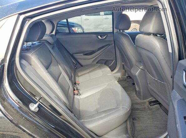 KMHC85LC4JU064069 2018 HYUNDAI IONIQ Черный Вид задних сидений
