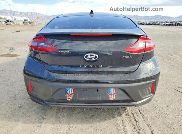 KMHC85LC4JU064069 2018 HYUNDAI IONIQ Черный Вид сзади