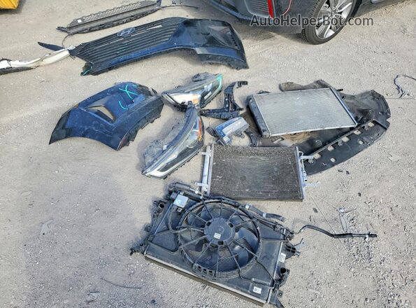 KMHC85LC4JU064069 2018 HYUNDAI IONIQ Черный Вид подкапотного пространства