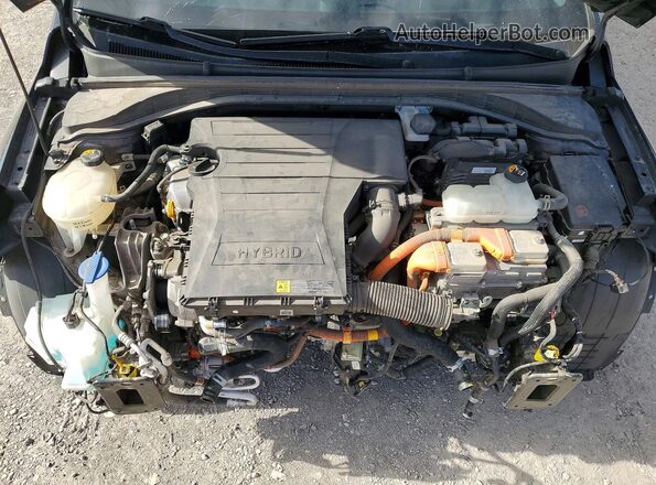 KMHC85LC4JU064069 2018 HYUNDAI IONIQ Черный Вид задней части салона