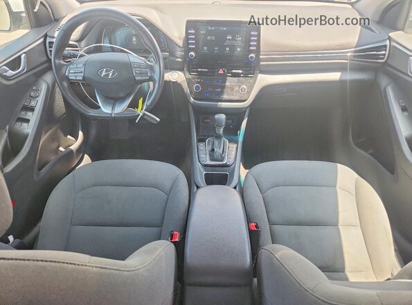 KMHC85LC5LU239951 2020 HYUNDAI IONIQ White Dashboard view