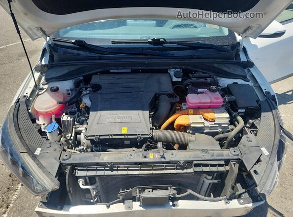 KMHC85LC5LU239951 2020 HYUNDAI IONIQ White Rear interior view