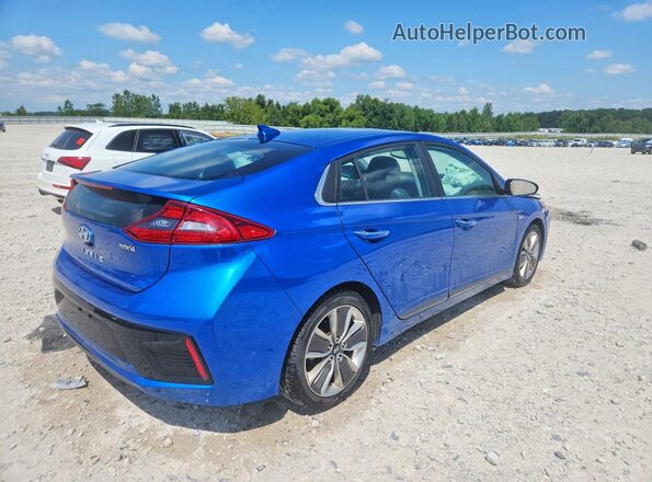 KMHC85LC7JU072277 2018 HYUNDAI IONIQ Blue Rear right