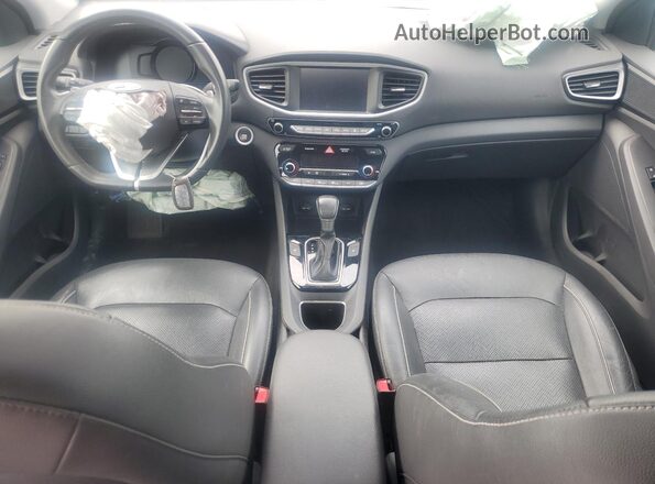KMHC85LC7JU072277 2018 HYUNDAI IONIQ Blue Dashboard view