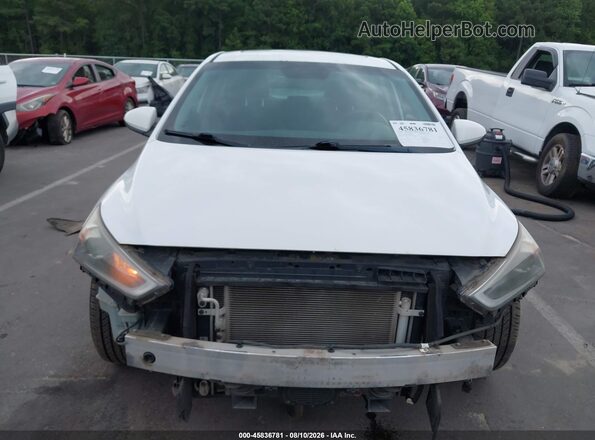 KMHC85LC9HU040098 2017 HYUNDAI IONIQ HYBRID White Vista del cuadro de instrumentos