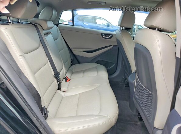 KMHC85LC9KU111551 2019 HYUNDAI IONIQ Black Rear seats view
