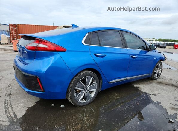 KMHC85LCXHU035475 2017 HYUNDAI IONIQ Blue Հետևի աջ