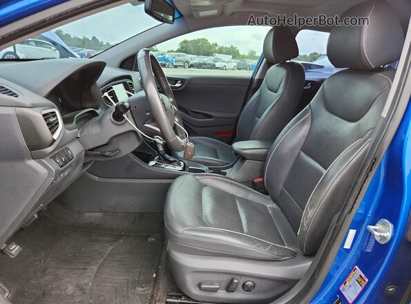KMHC85LCXHU035475 2017 HYUNDAI IONIQ Blue Սալոնի դիմացի տեսք