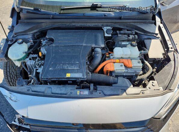 KMHC85LCXJU081765 2018 HYUNDAI IONIQ Gray უკანა სალონის ხედი