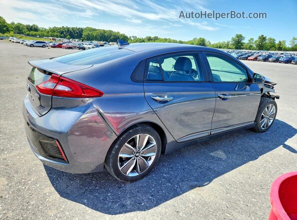 KMHC85LCXJU081765 2018 HYUNDAI IONIQ Gray უკანა მარჯვენა