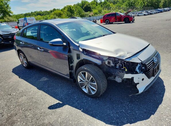 KMHC85LCXJU081765 2018 HYUNDAI IONIQ Gray წინა მარჯვენა