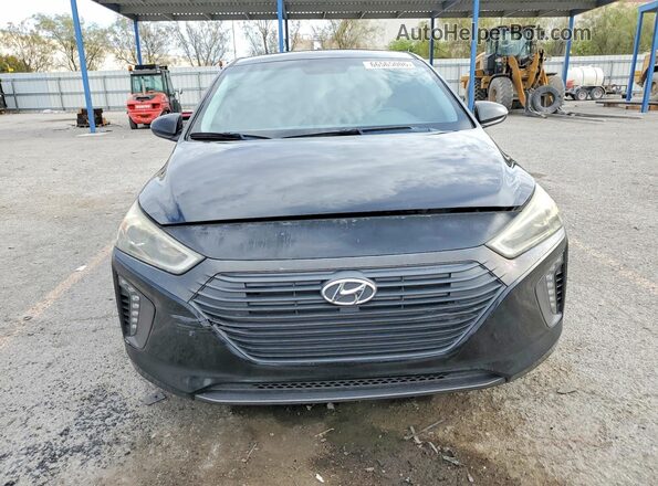 KMHC85LCXJU084181 2018 HYUNDAI IONIQ Black Widok z przodu
