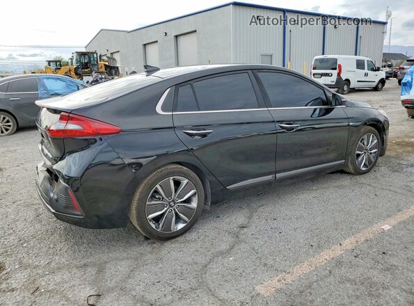 KMHC85LCXJU084181 2018 HYUNDAI IONIQ Black Tył prawy