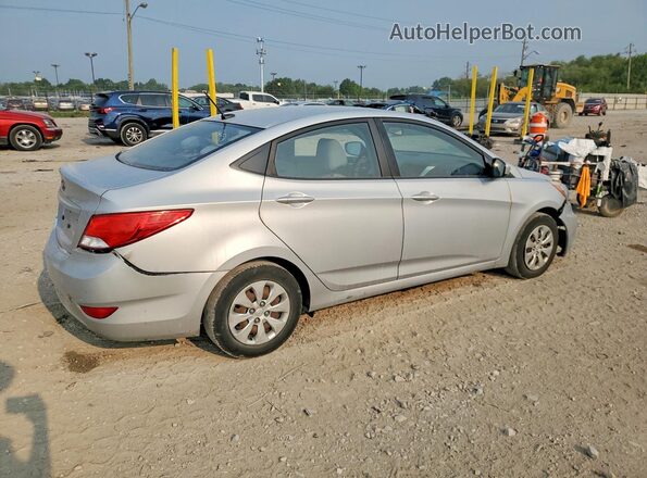 KMHCT4AE0GU072305 2016 HYUNDAI ACCENT Silver Tył prawy
