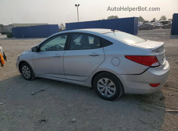 KMHCT4AE0GU072305 2016 HYUNDAI ACCENT Silver Tył lewy