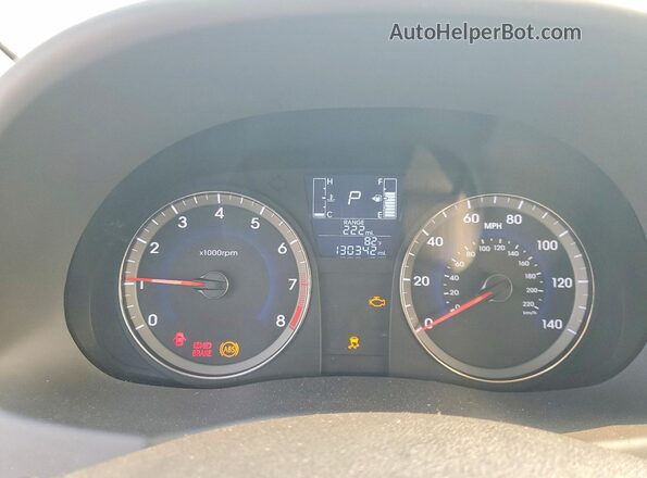 KMHCT4AE0GU072305 2016 HYUNDAI ACCENT Silver Widok zestawu wskaźników