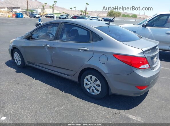 KMHCT4AE0GU140618 2016 HYUNDAI ACCENT Серый Задняя левая четверть