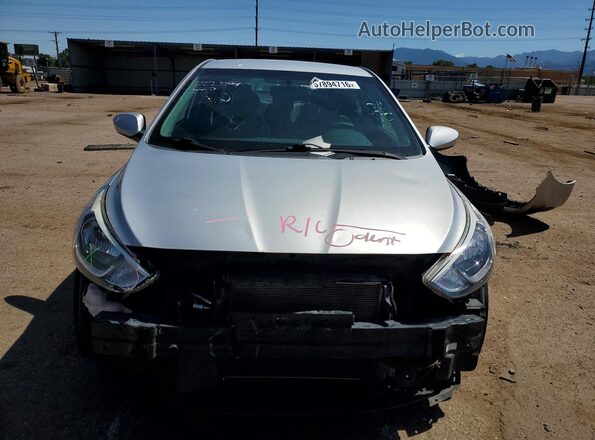 KMHCT4AE0GU958401 2016 HYUNDAI ACCENT Silver Vista frontal
