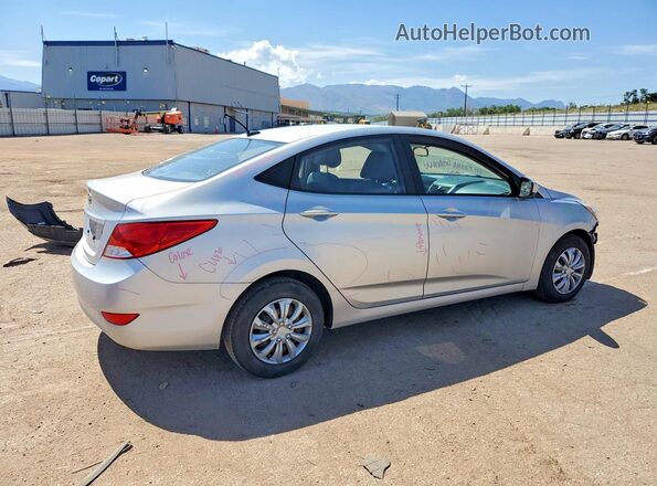 KMHCT4AE0GU958401 2016 HYUNDAI ACCENT Silver Trasero derecho